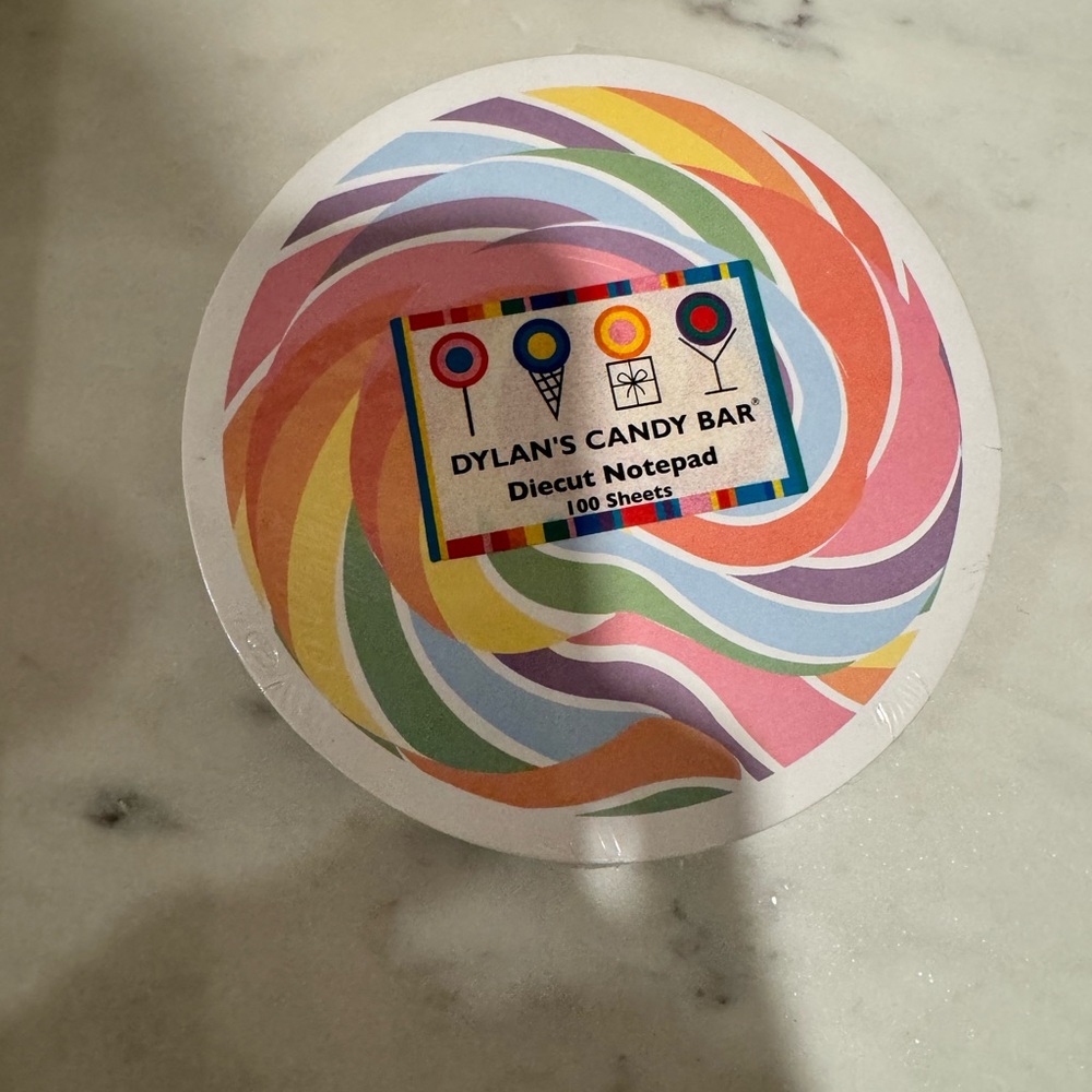 New with tags! Dylan’s Candy Bar Lollipop Notepad